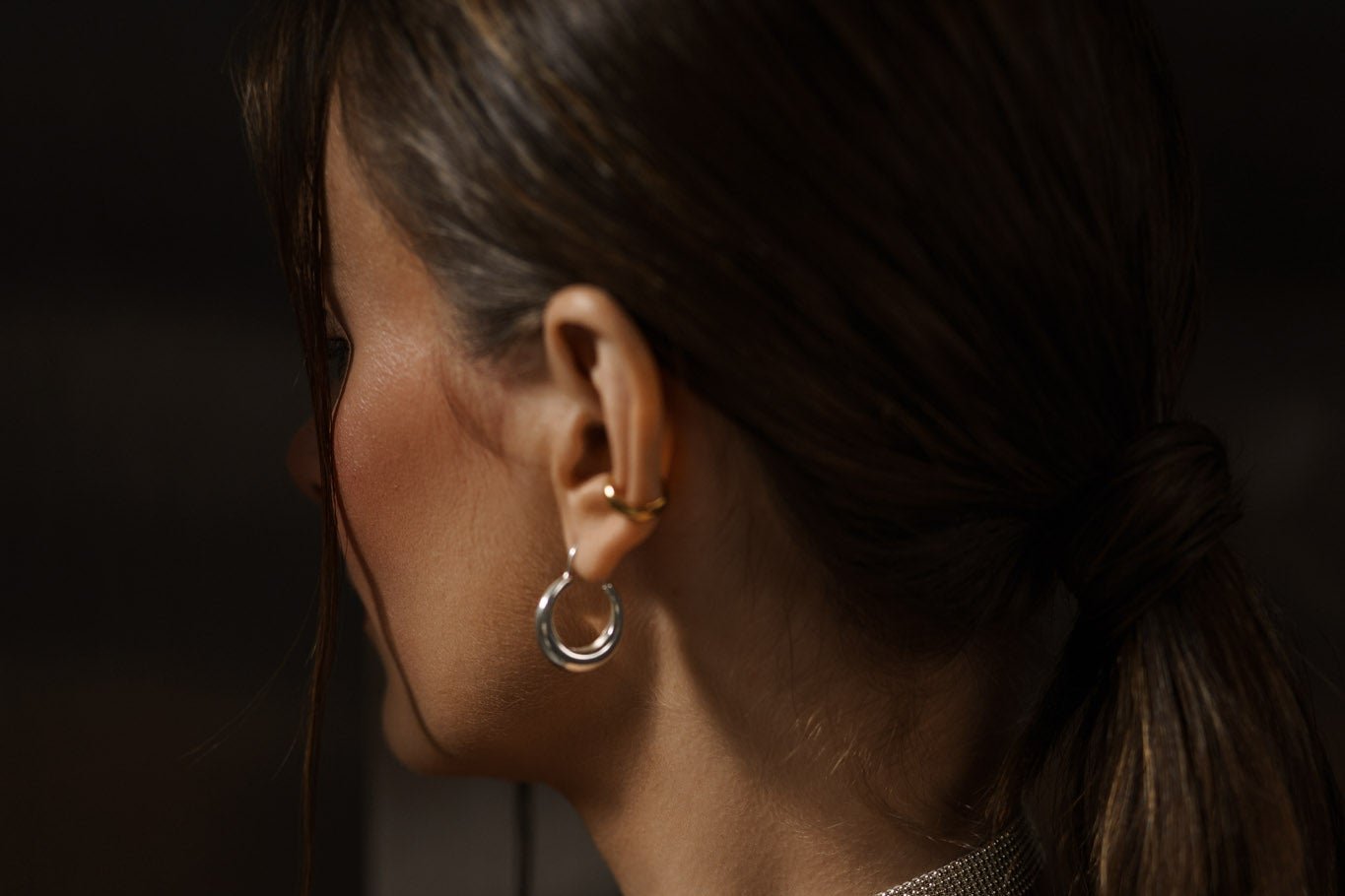 Earrings "Blown" (20 mm)