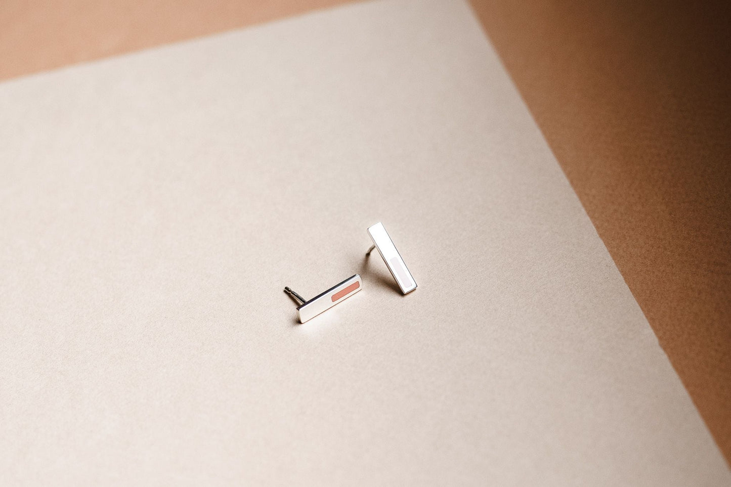 Earrings "Half Full"