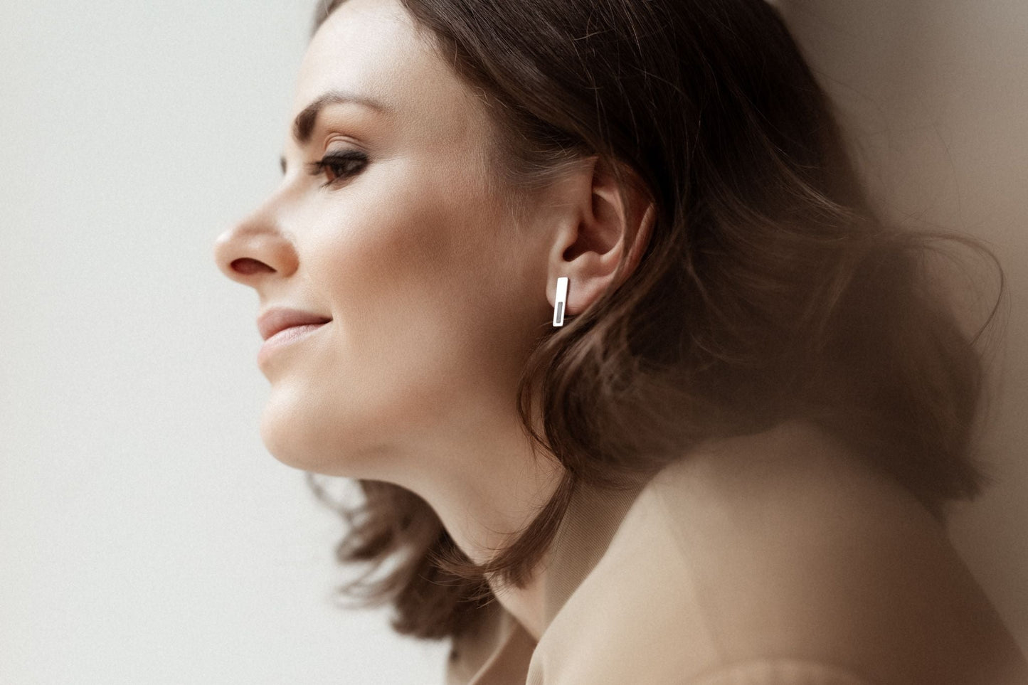 Earrings "Half Full"