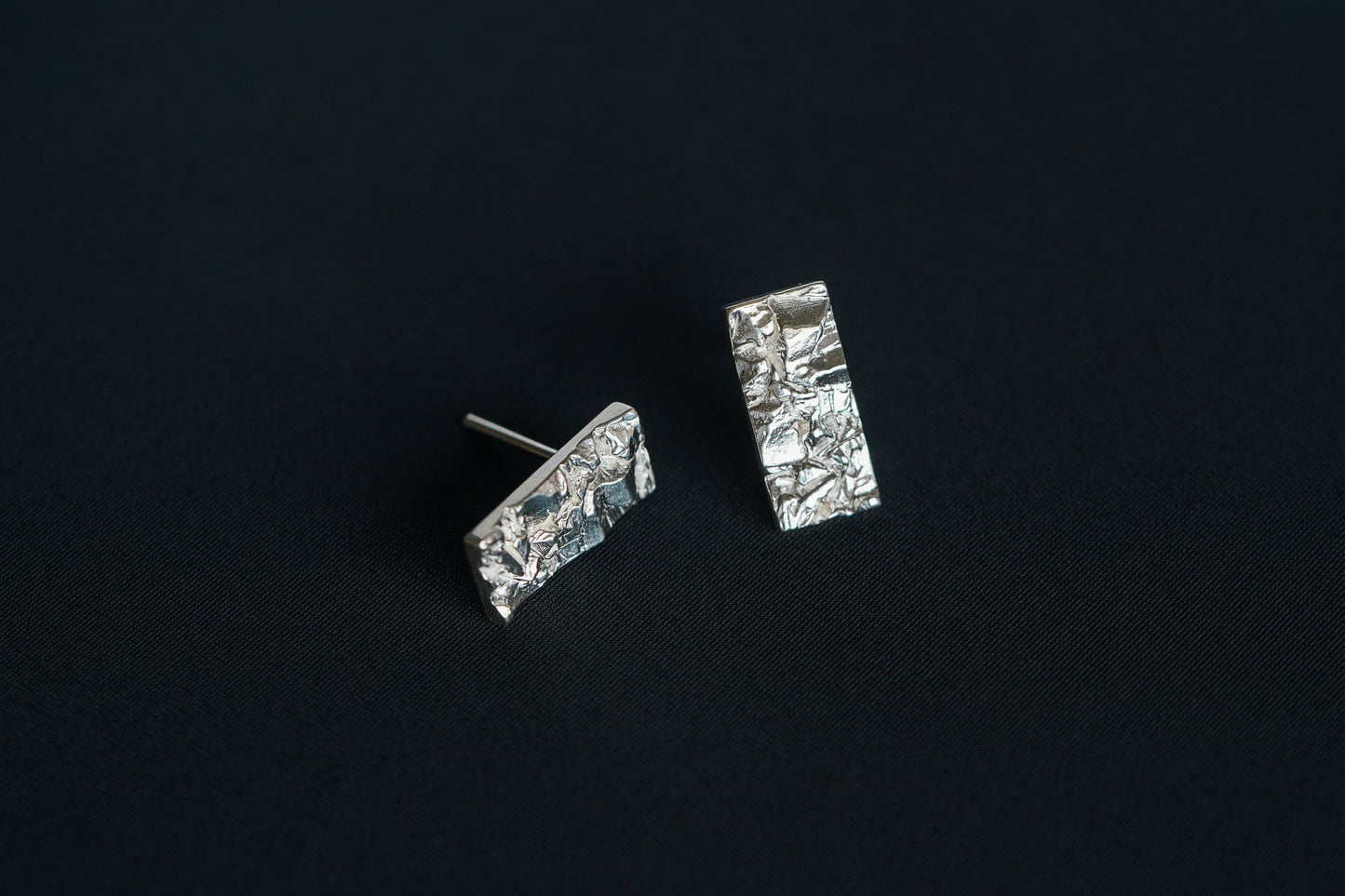 Earrings "Granite rock" (7/16 mm)