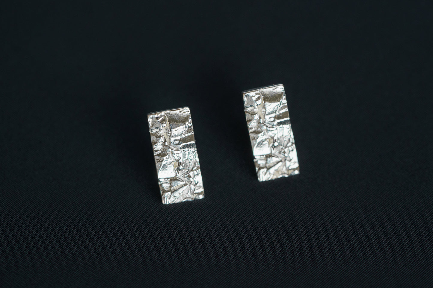 Earrings "Granite rock" (7/16 mm)