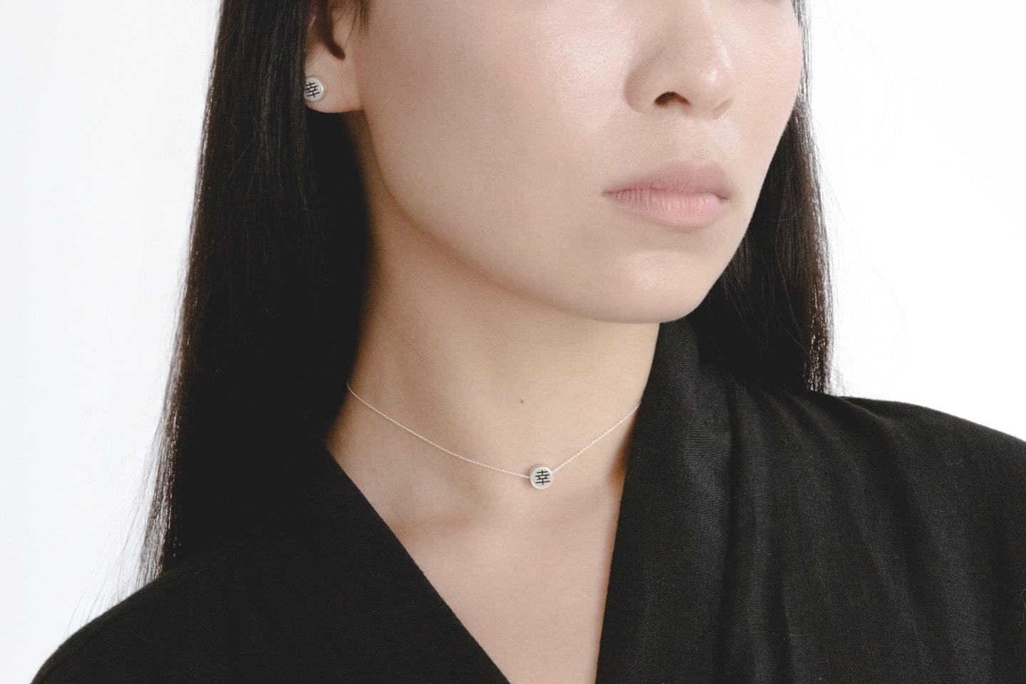 Stud Earrings "Happiness"