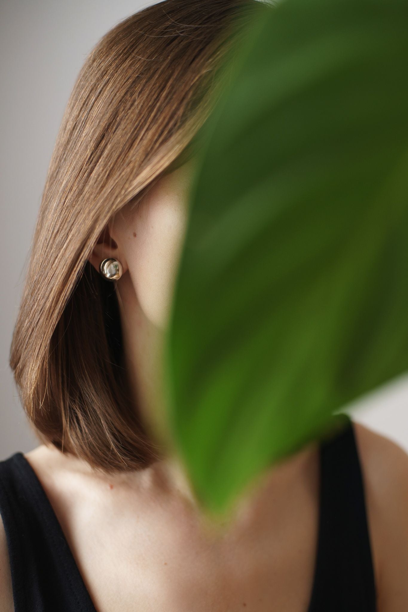 Earrings "Hemisphere"