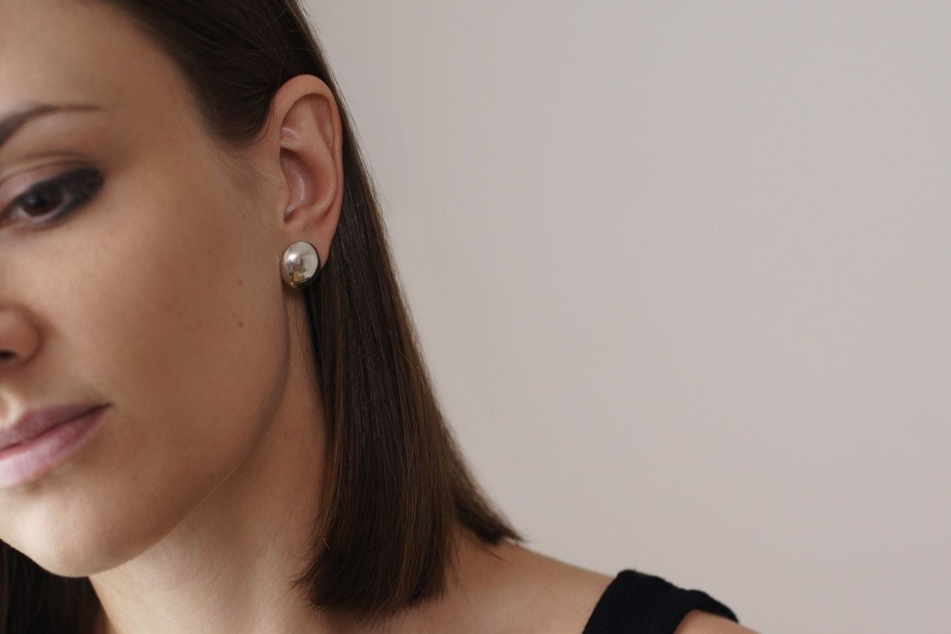 Earrings "Hemisphere"