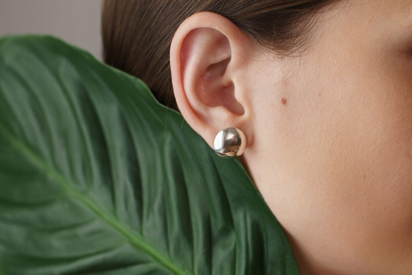Earrings "Hemisphere"