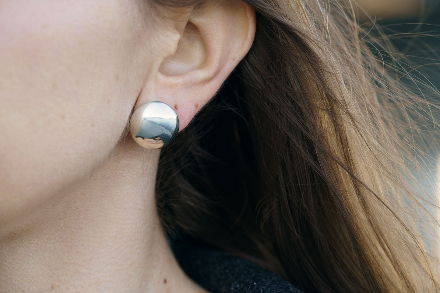 Earrings "Hemisphere"