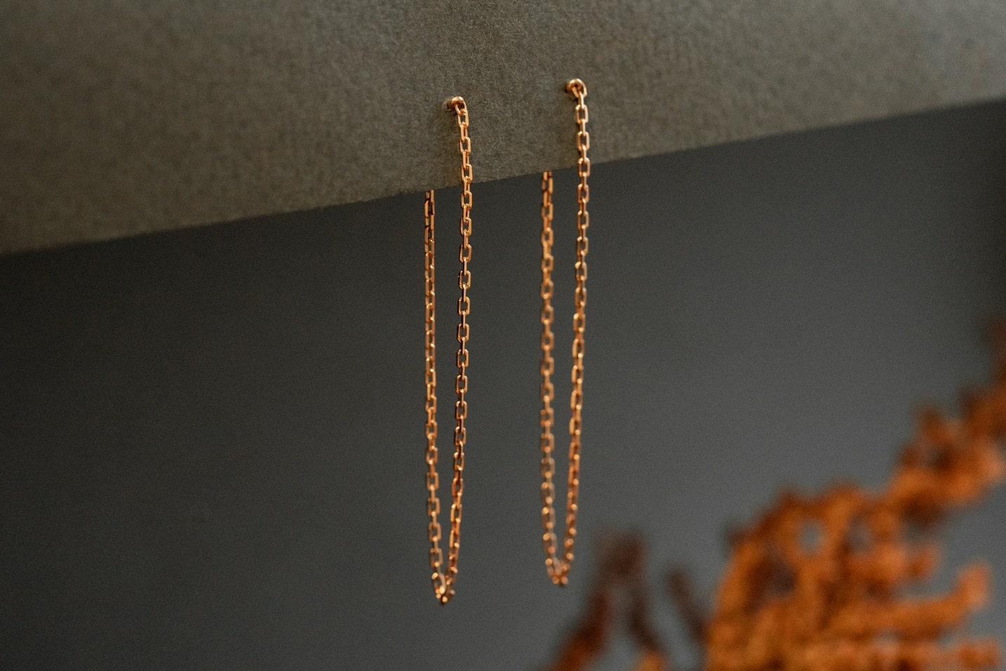 Earrings "Monostring"