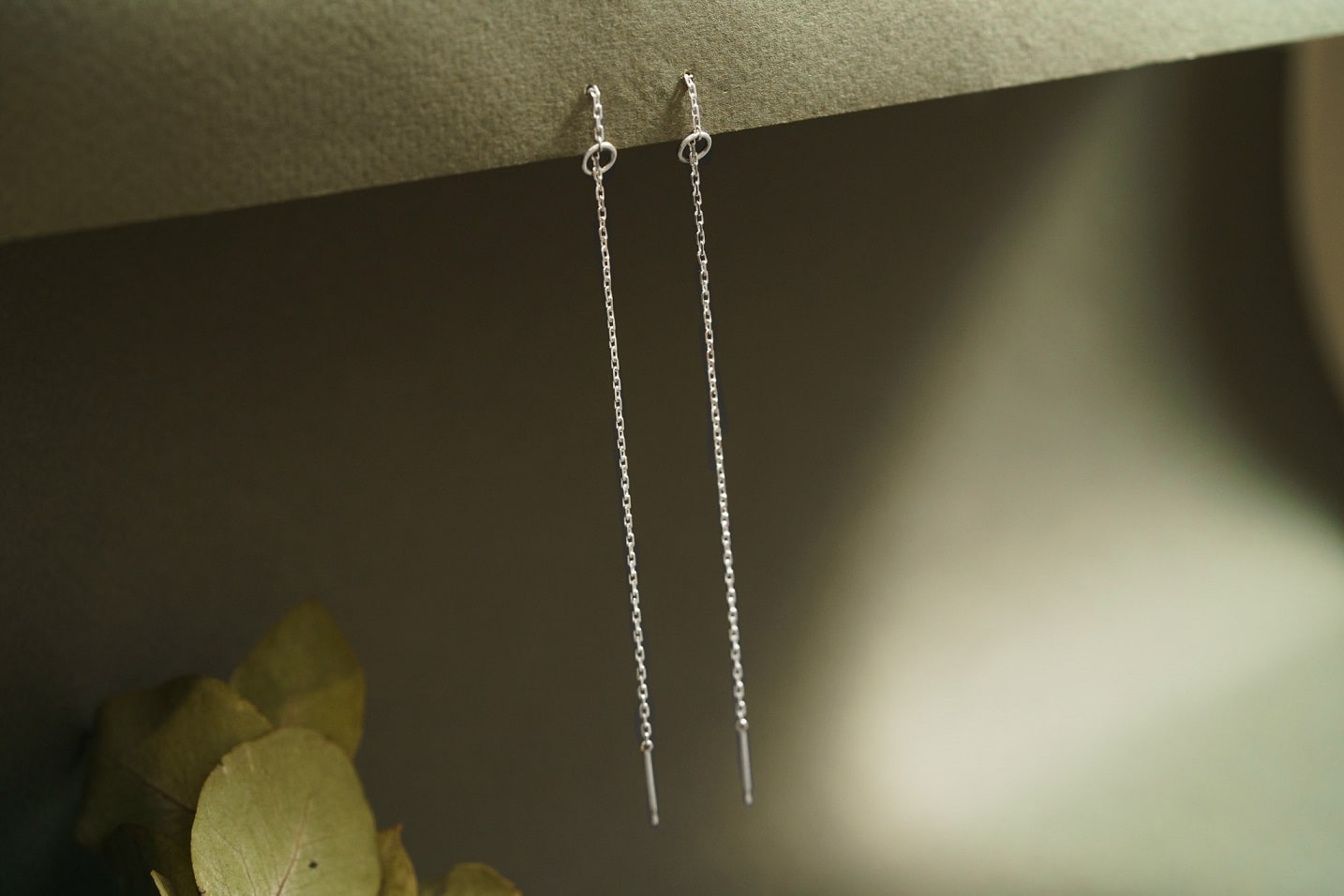 Earrings "Monostring"