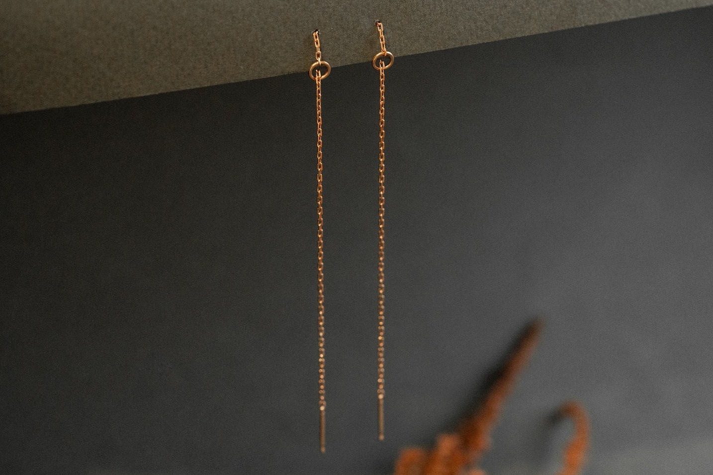 Earrings "Monostring"