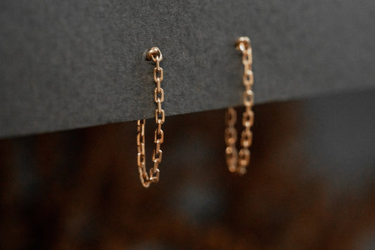 Earrings "Monostring"