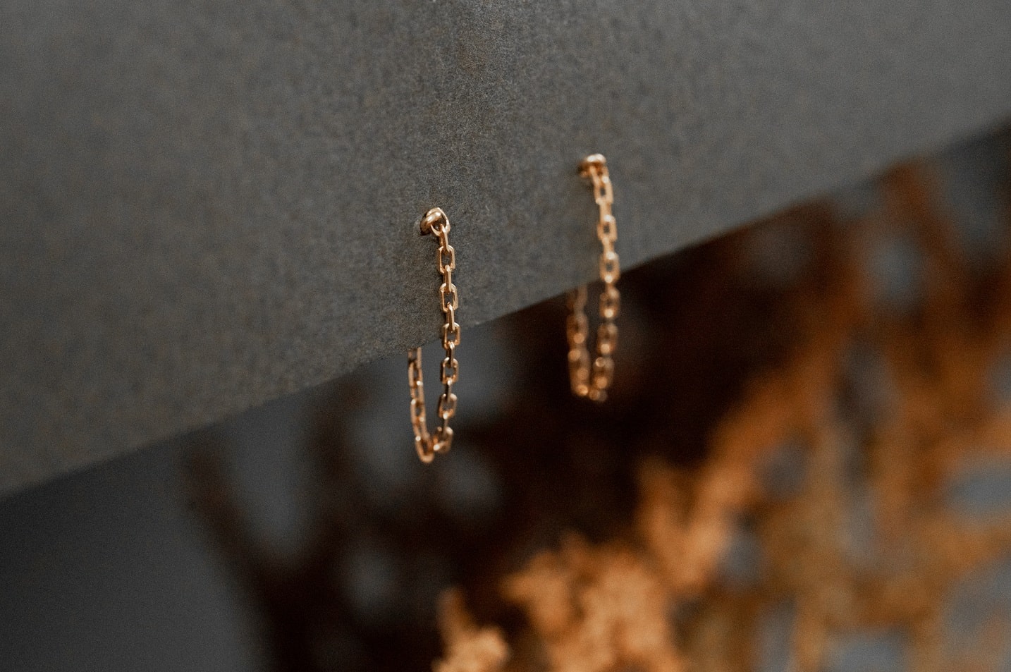 Earrings "Monostring"