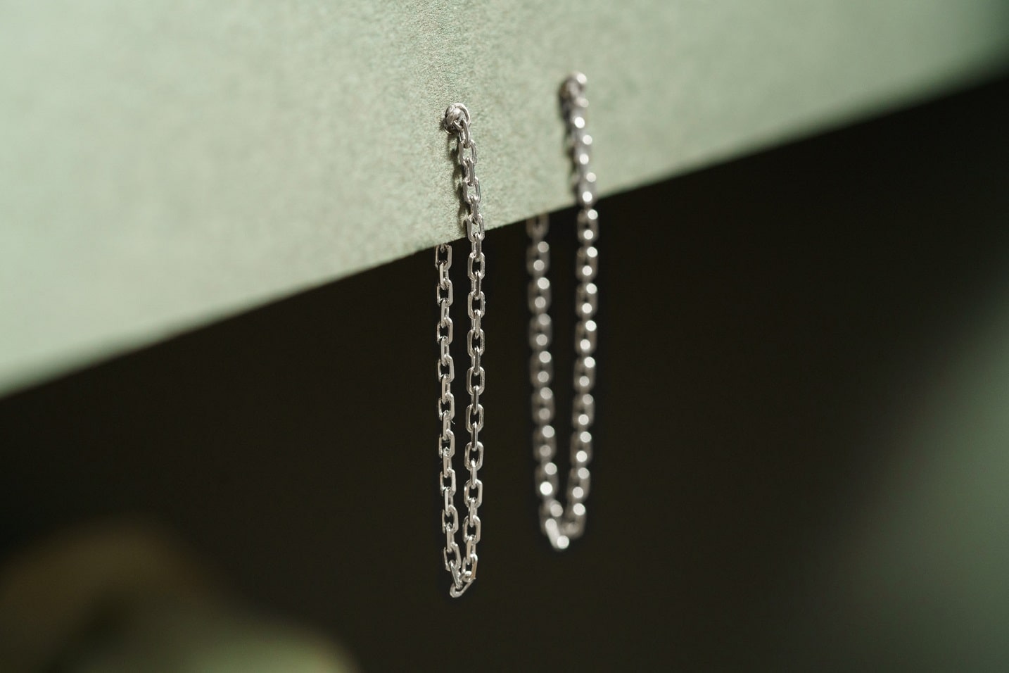 Earrings "Monostring"