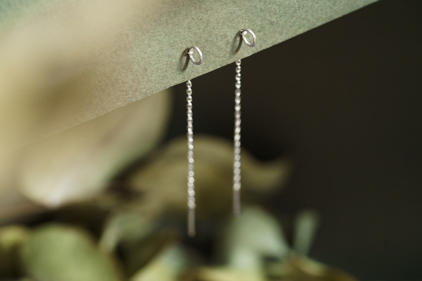 Earrings "Monostring"