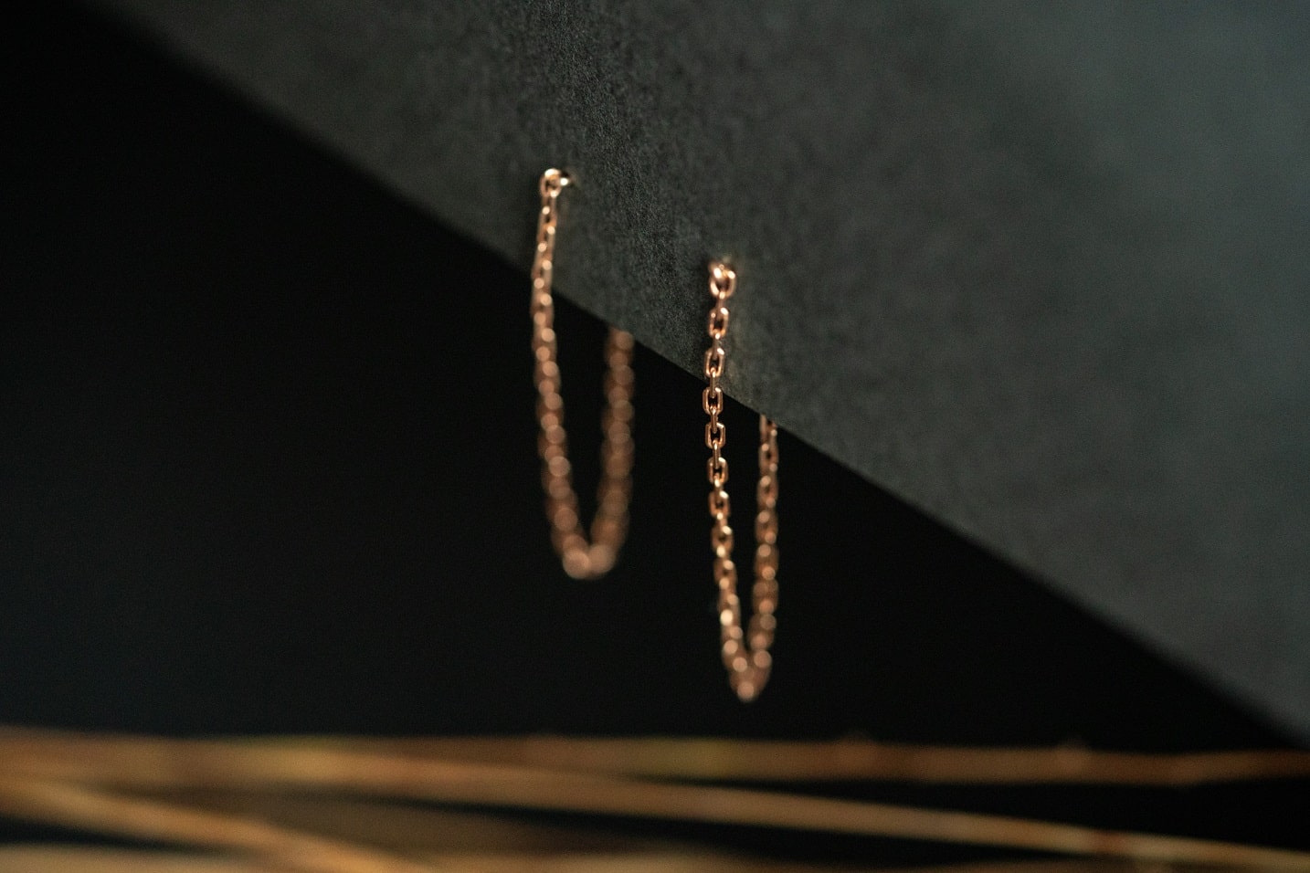 Earrings "Monostring"