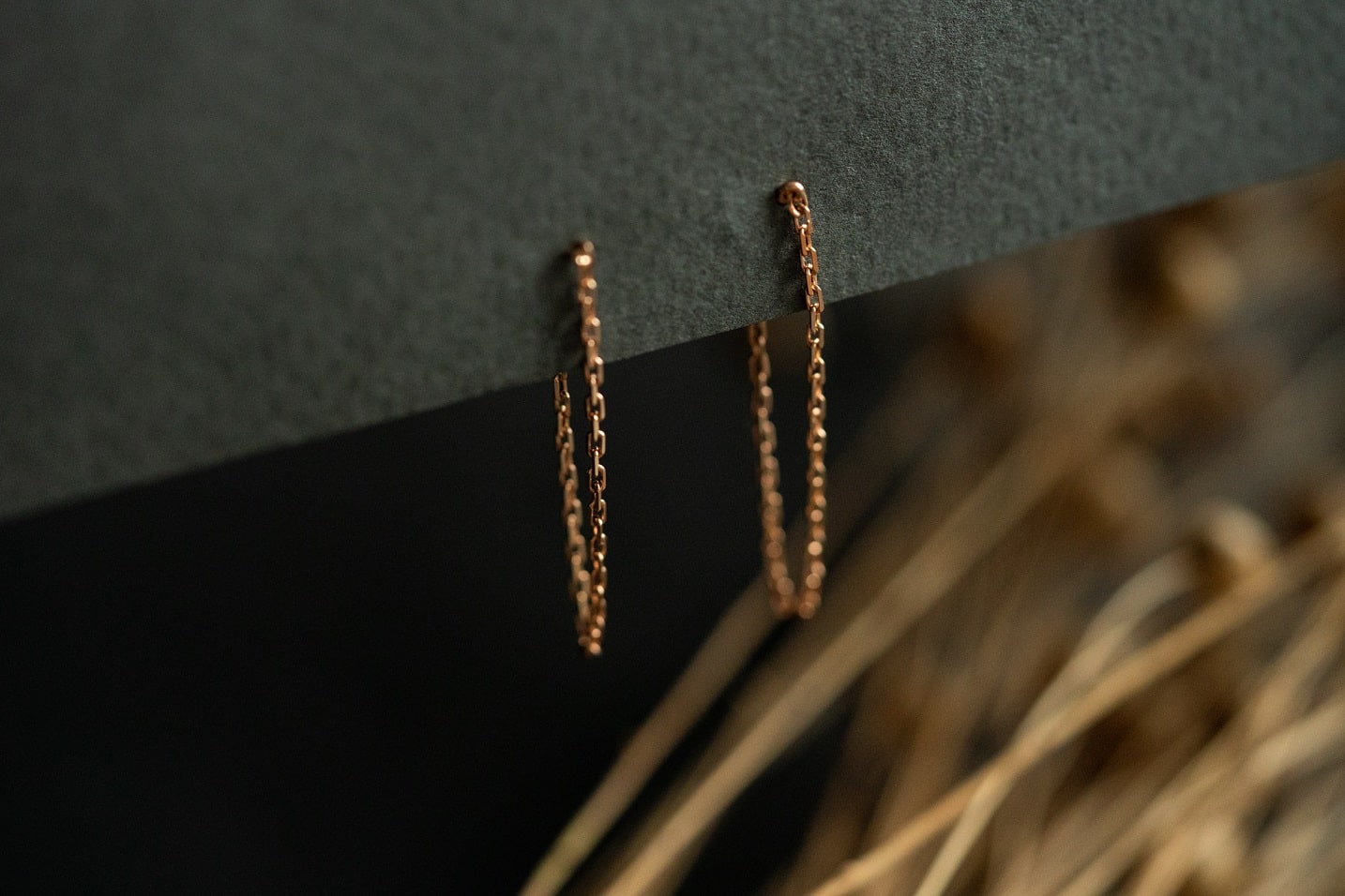 Earrings "Monostring"