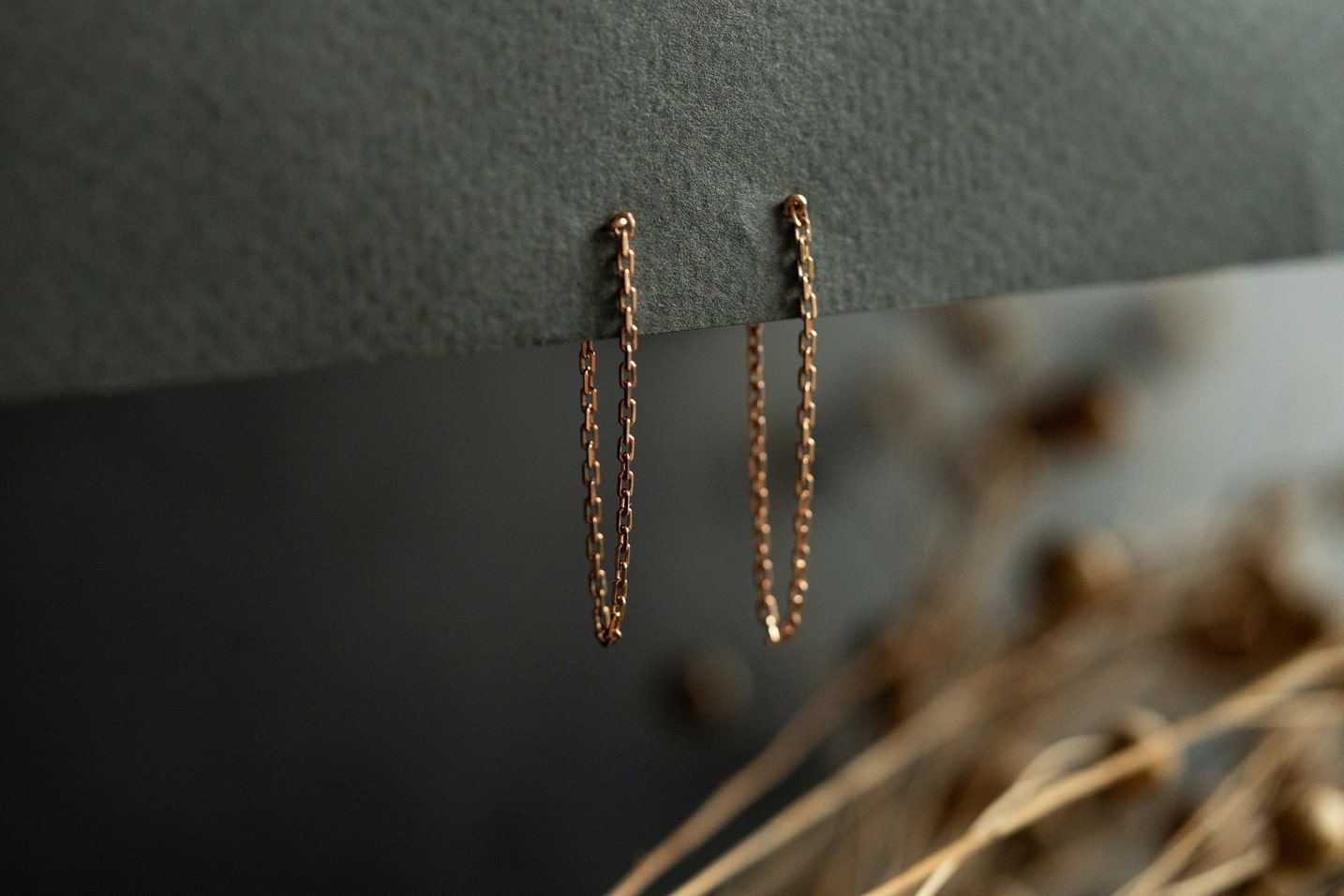 Earrings "Monostring"