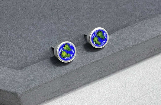 Earrings "My Planet" (8 mm)