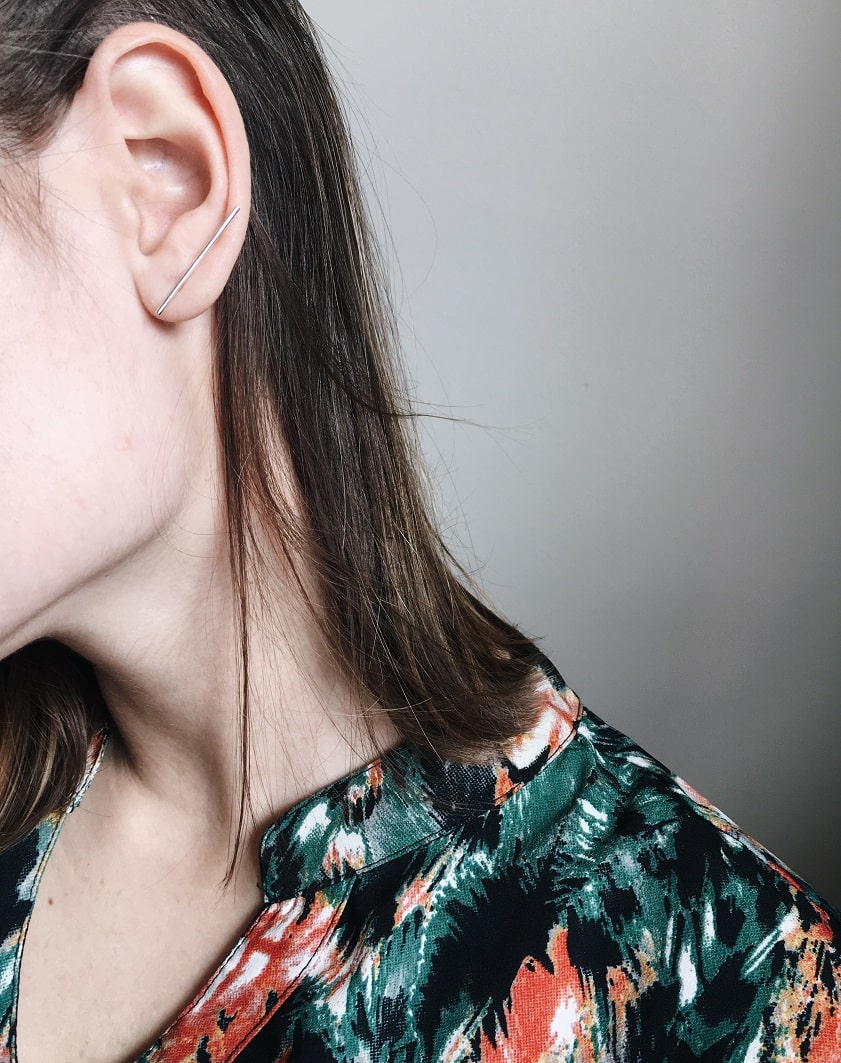 Earrings "Stick"