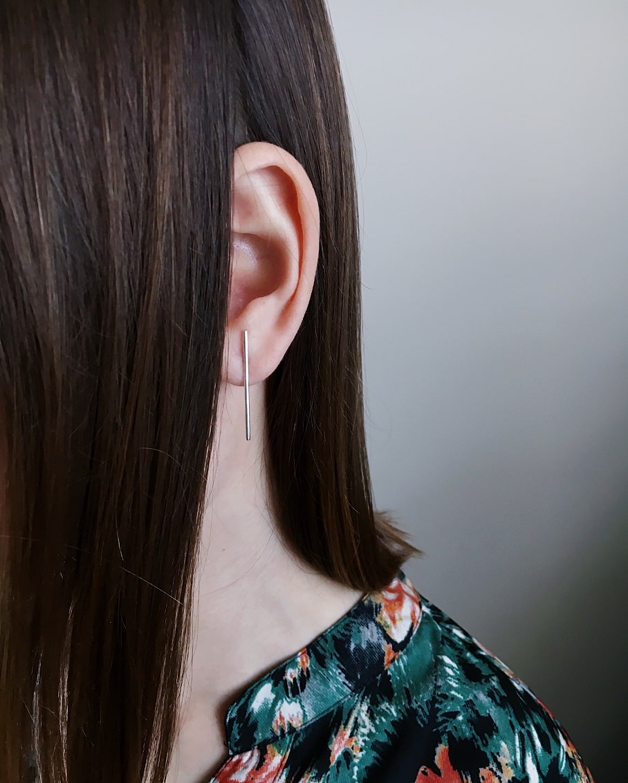 Earrings "Stick"