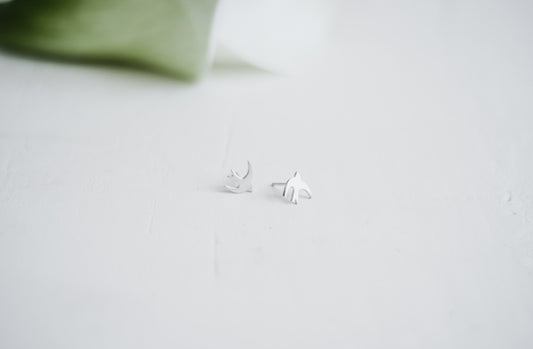 Earrings "Swallows"
