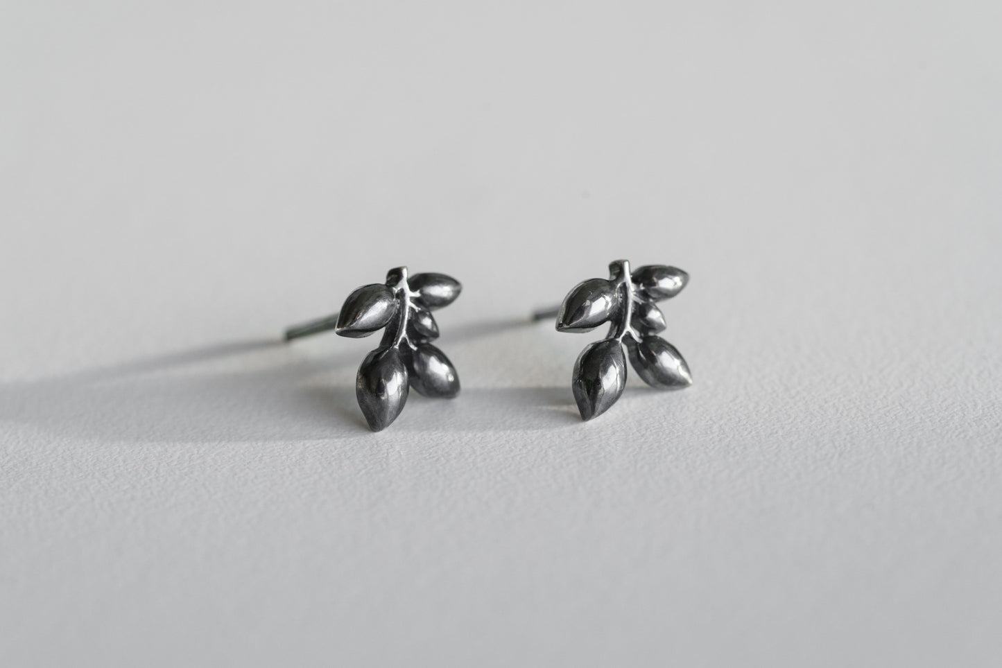 Stud earrings "Branch"