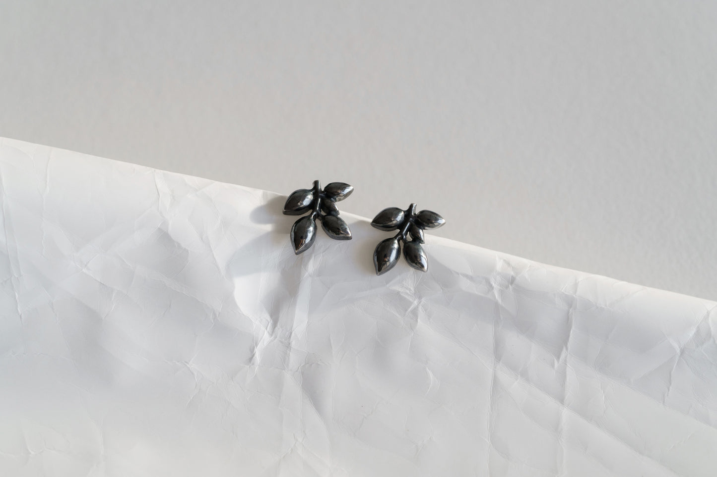Stud earrings "Branch"