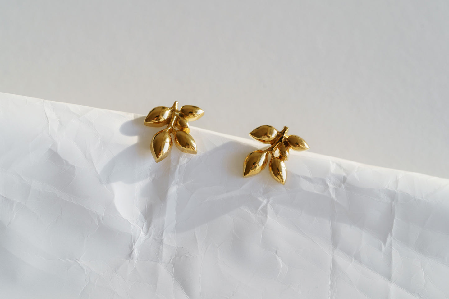 Stud earrings "Branch"