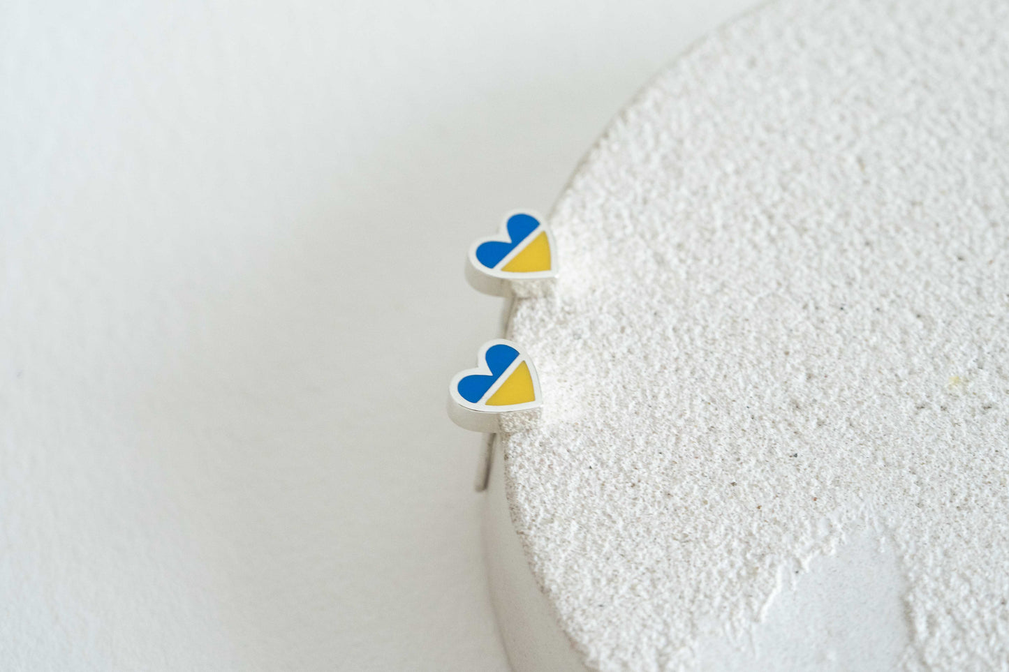 Stud earrings "Ukraine in my heart"