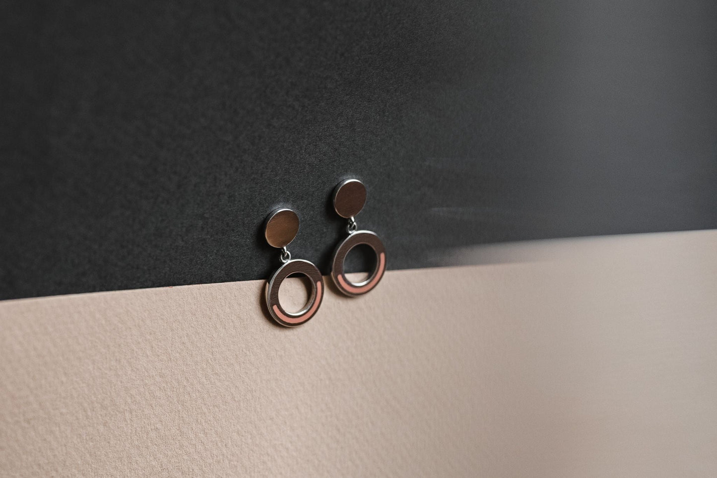 Pendant-earrings "Path" (17 mm)