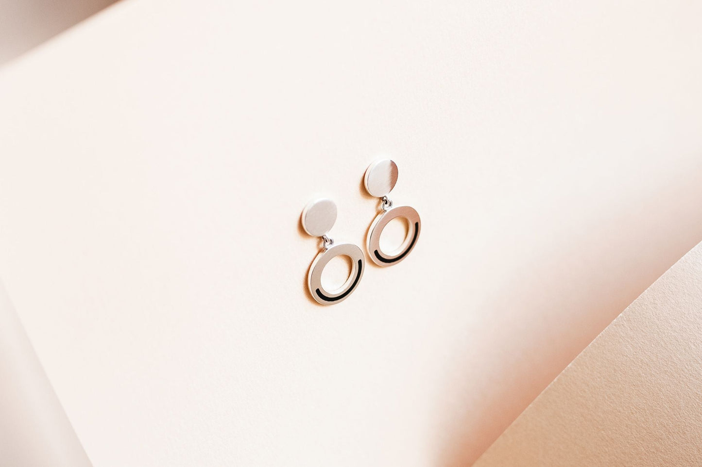 Pendant-earrings "Path" (17 mm)