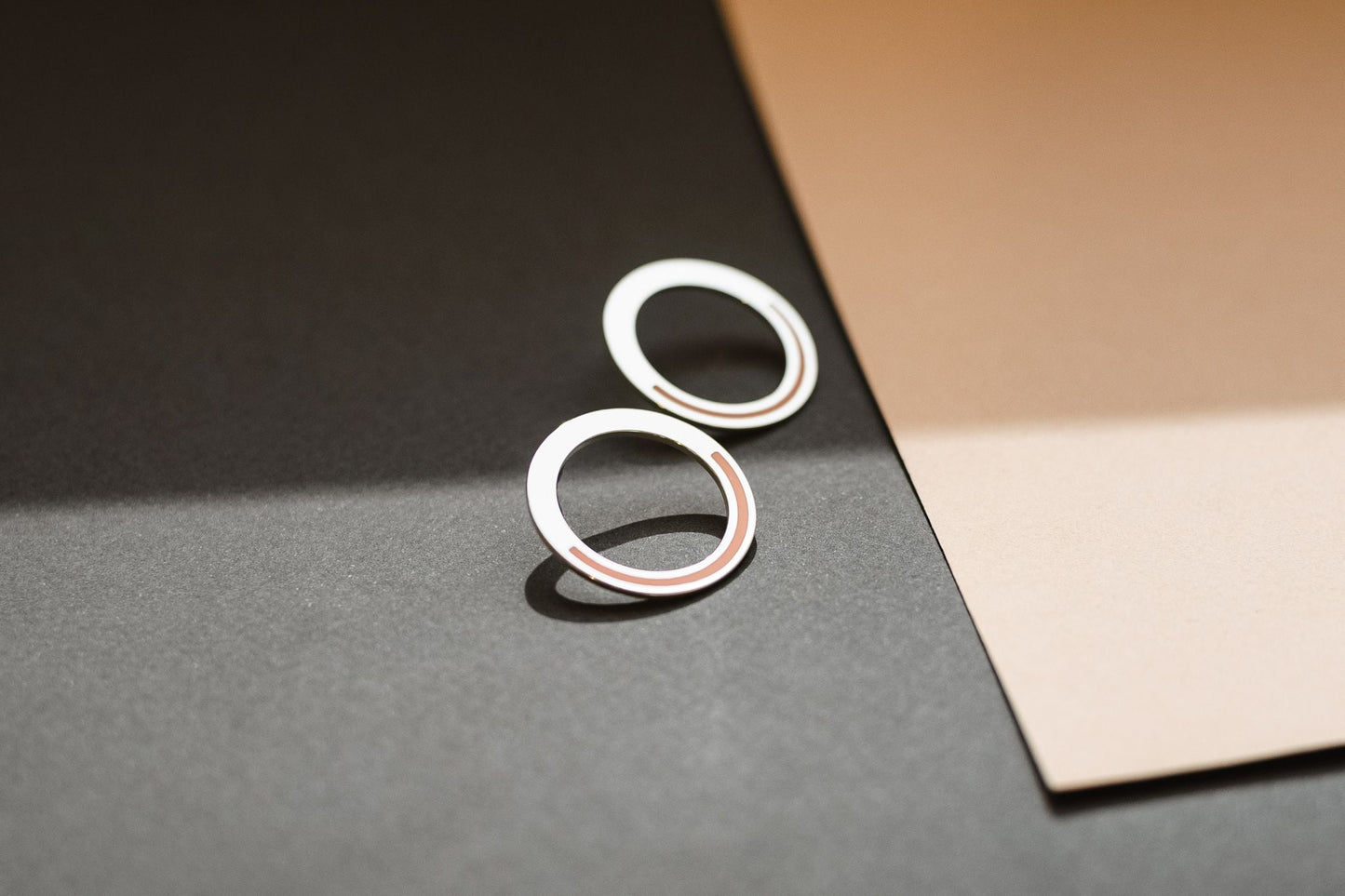 Earrings "Path" (30 mm)
