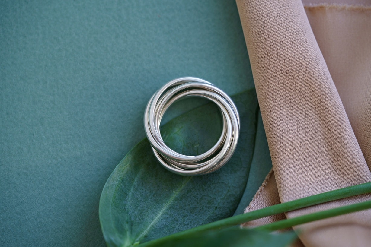Ring "Gearinity" (2 mm one link)