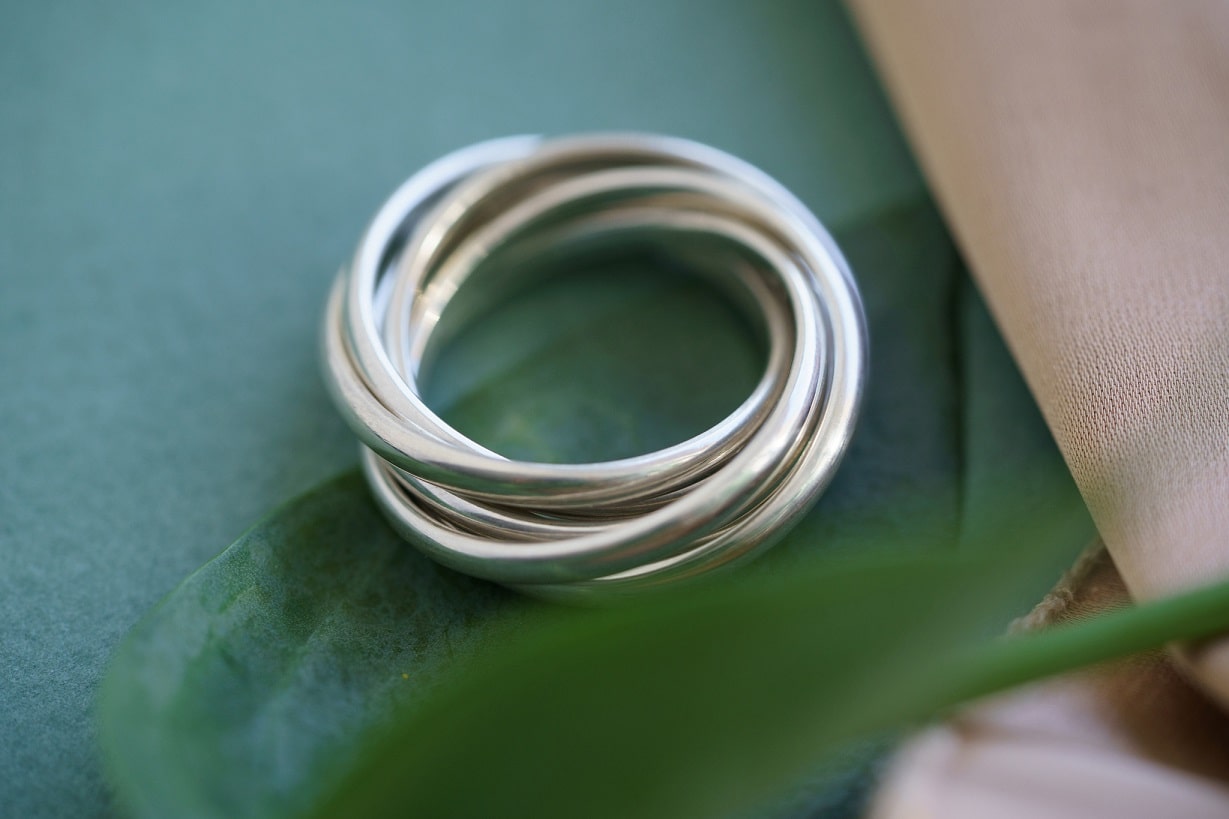 Ring "Gearinity" (2 mm one link)