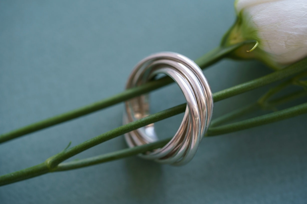 Ring "Gearinity" (2 mm one link)