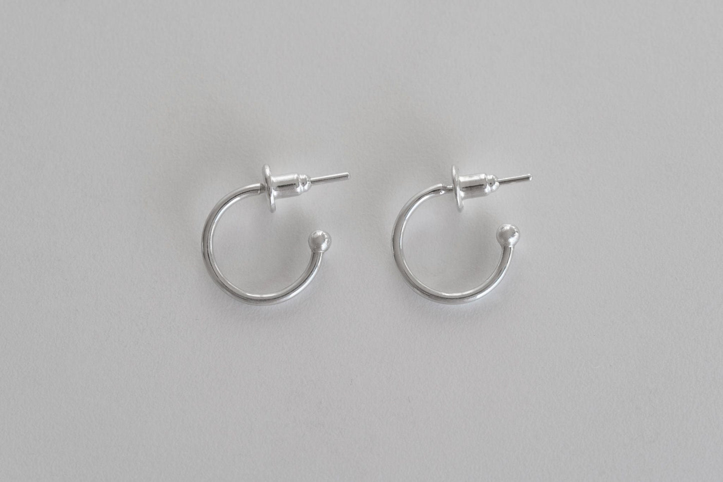 Hoop-earrings (15 mm)