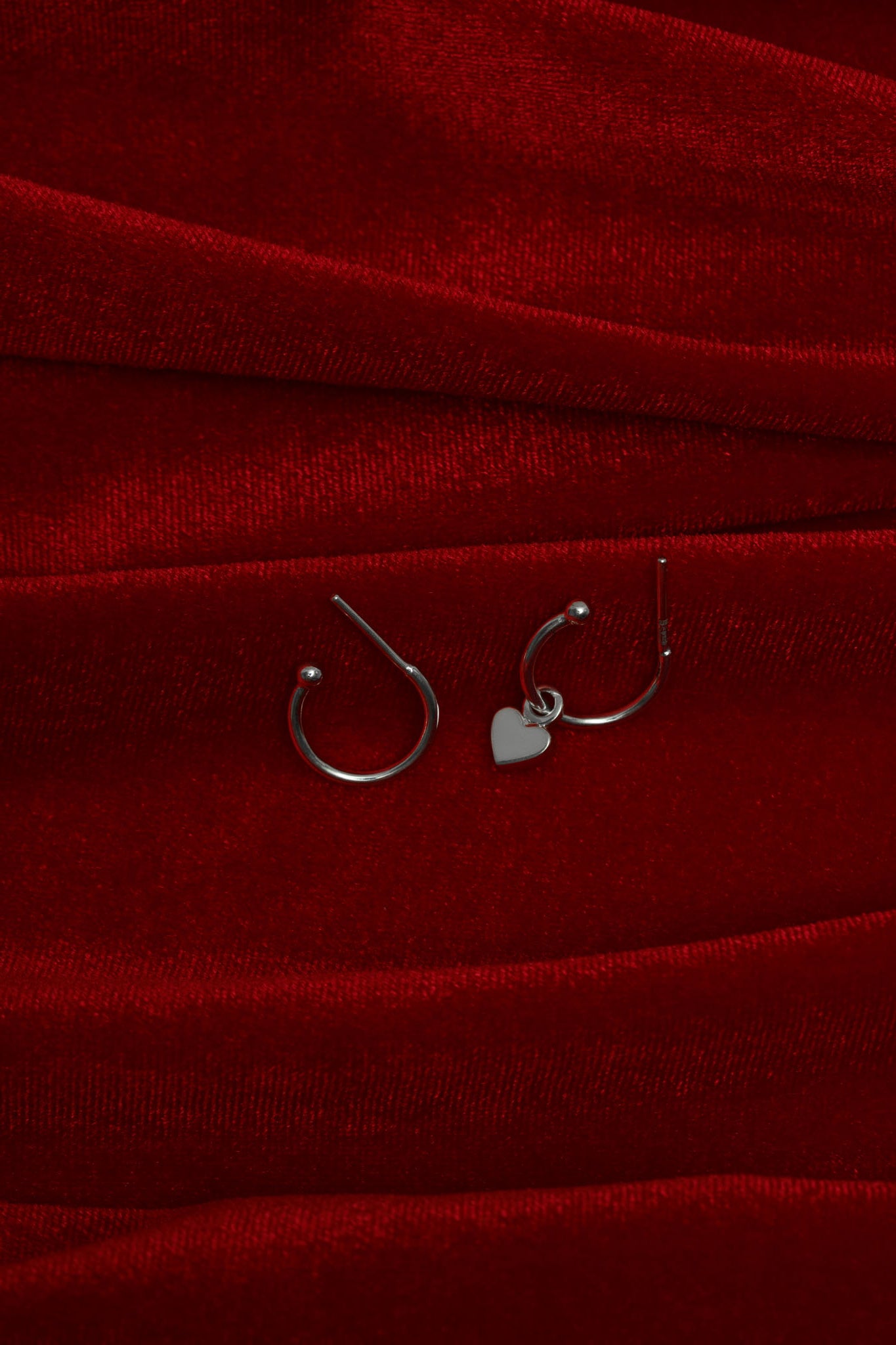 Hoop Earring Pendant “Beloved”