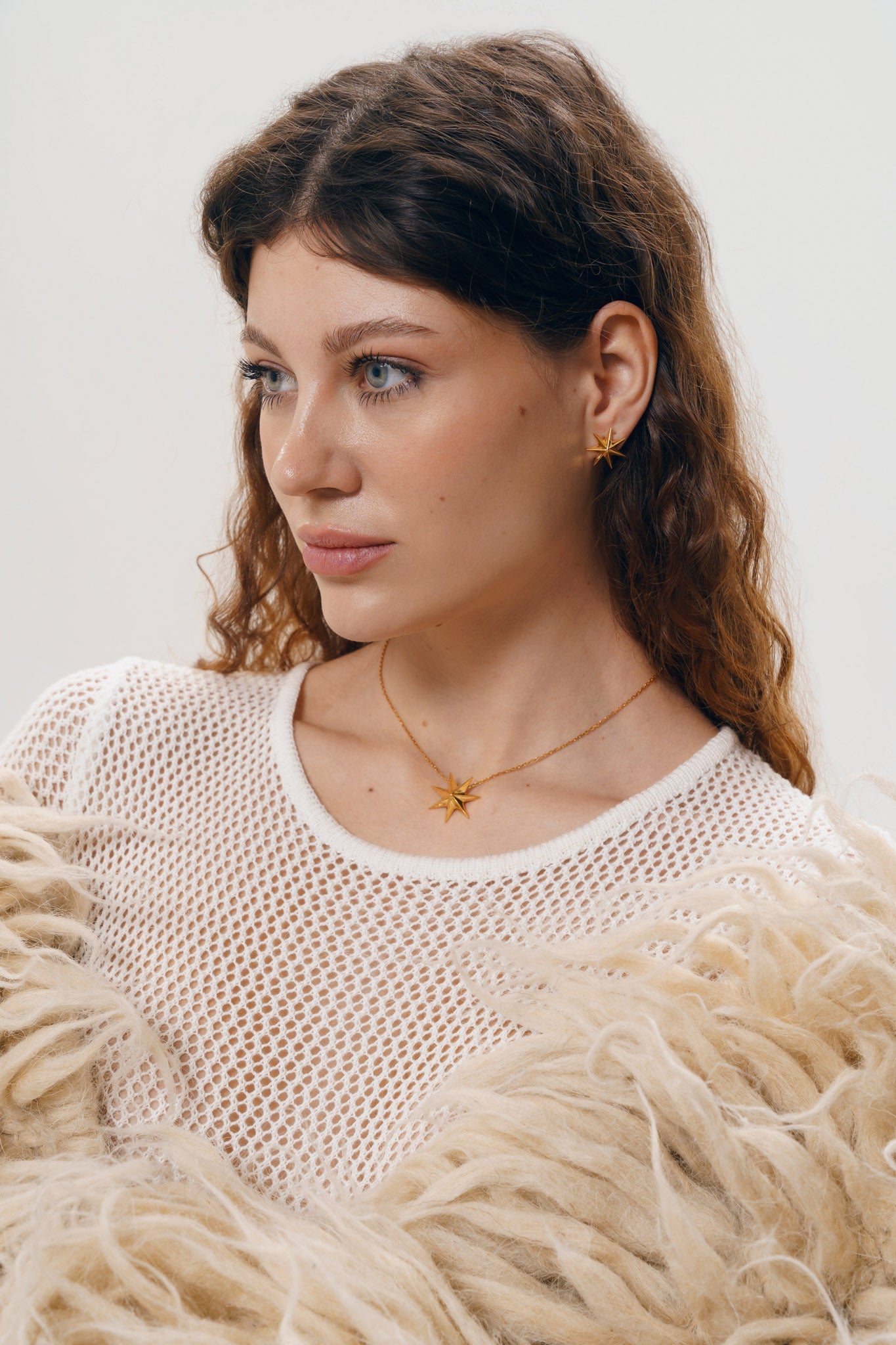 Mono earring "Guiding Star"