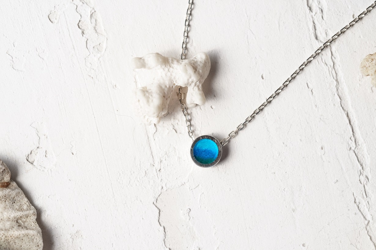 Necklace "Cote d’azur" (8 mm)