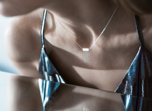 Necklace "Five strings"