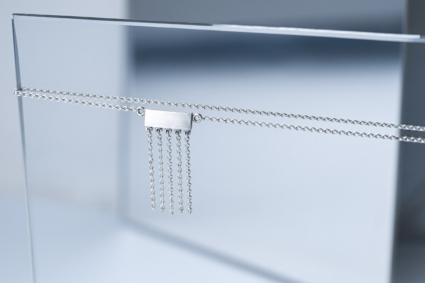 Necklace "Five strings"