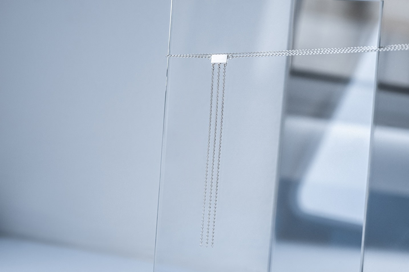Necklace "Three strings" (8 cm)