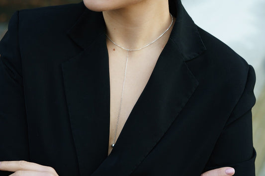 Necklace-tie "Ball" (7 mm)