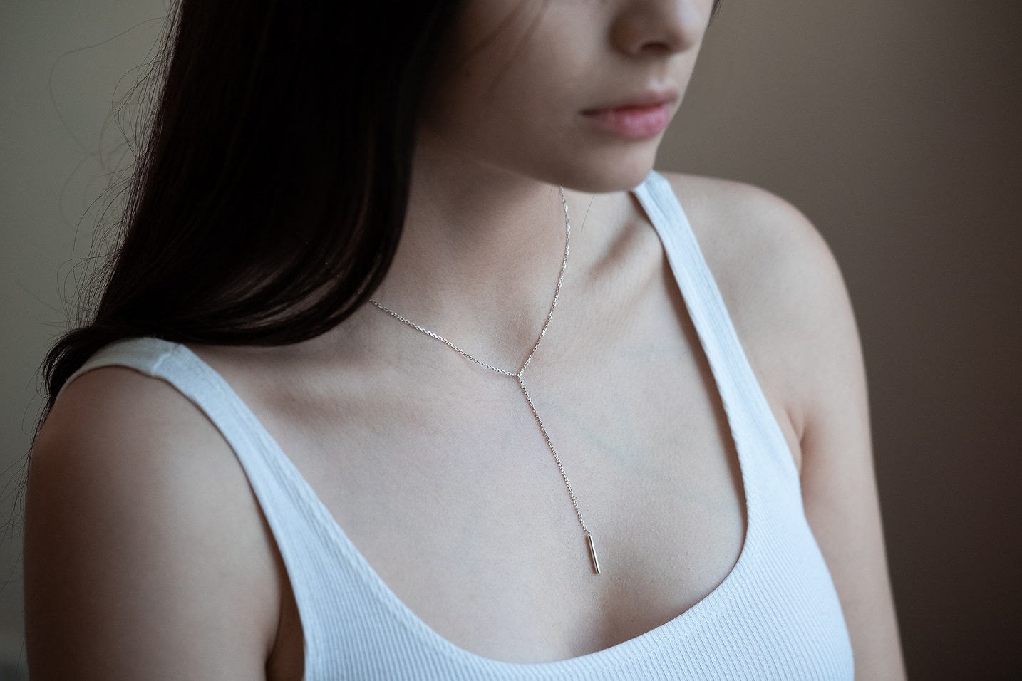 Necklace-tie "Pendulum"