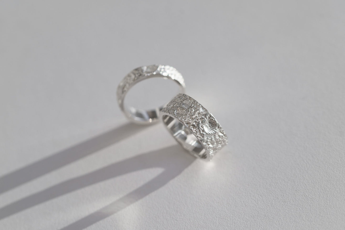 Wedding ring "Shell" (5 mm)
