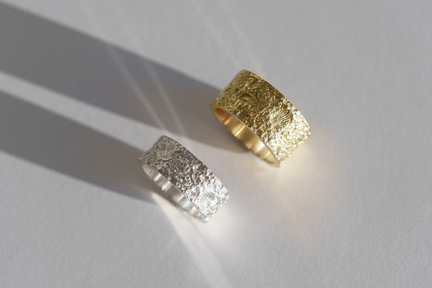 Wedding ring "Shell" (8 mm)