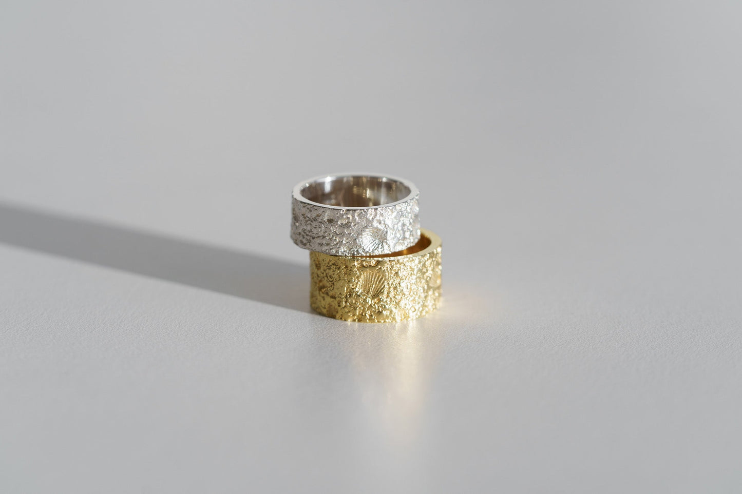 Wedding ring "Shell" (8 mm)