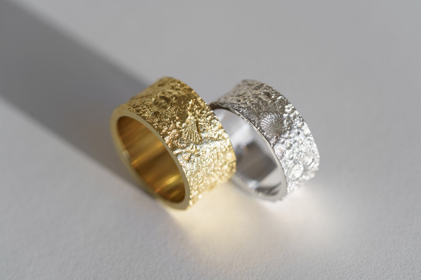Wedding ring "Shell" (8 mm)