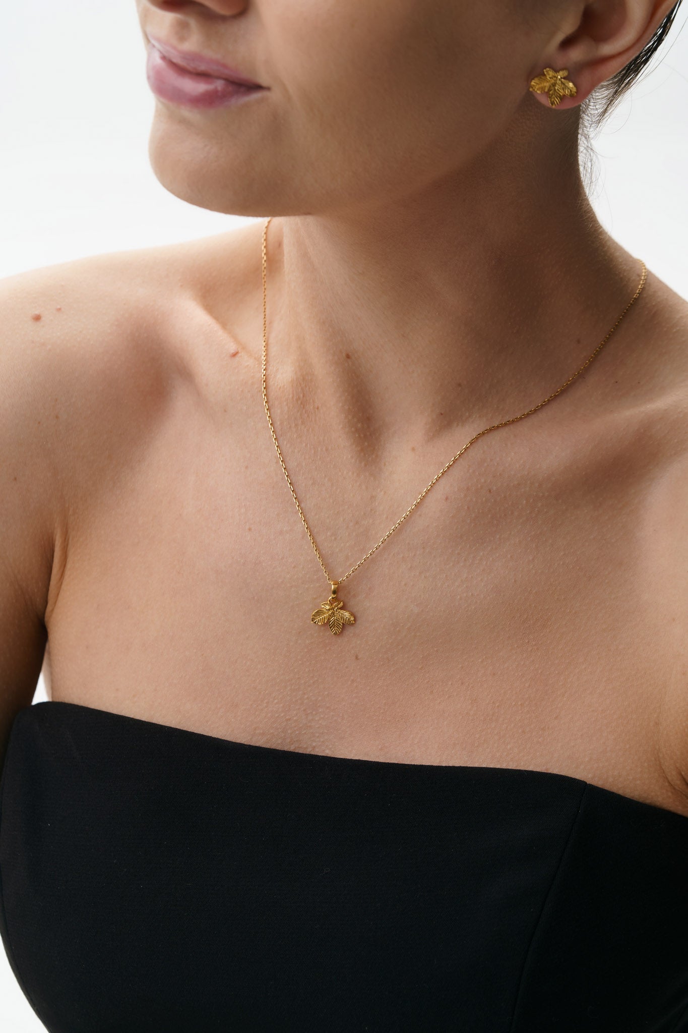 Pendant “Chestnut Leaf” (15 mm) light