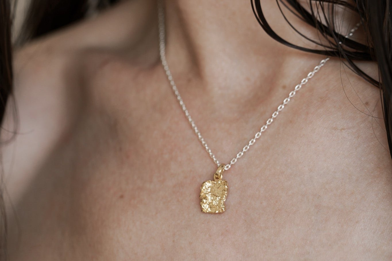 Pendant "Sea foam"