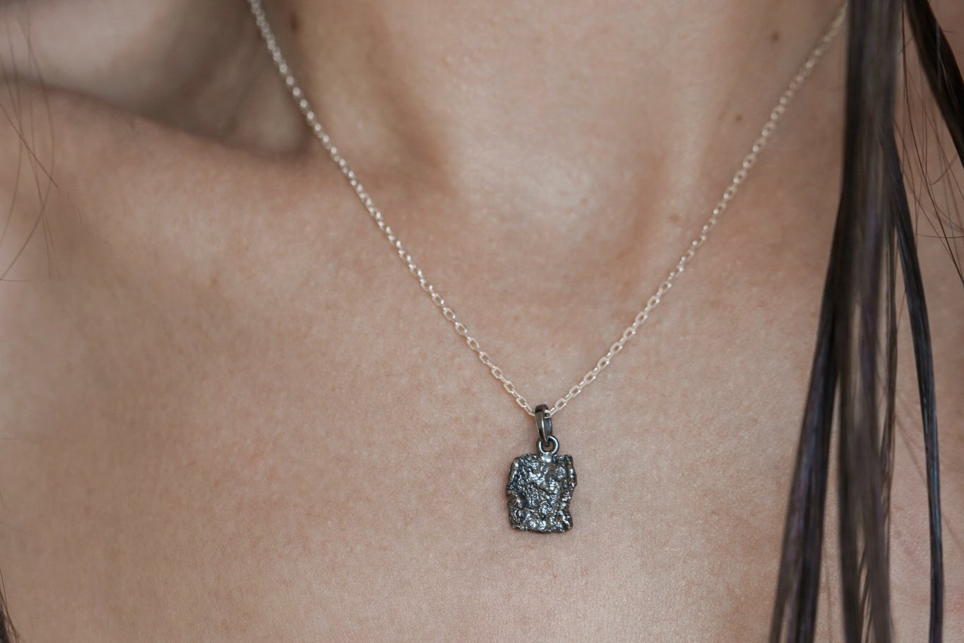 Pendant "Sea foam"